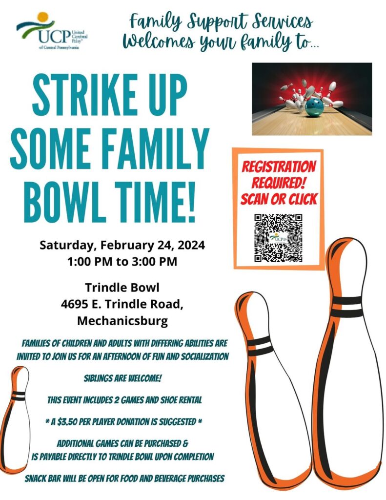 Family Bowling 2024 flyer