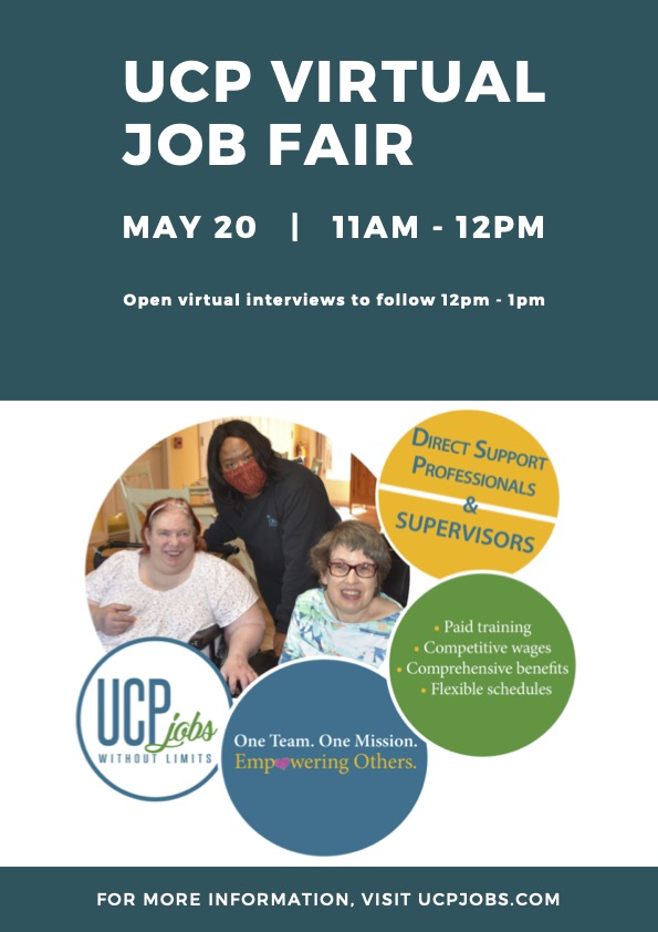 UCP Virtual Job Fair @ online