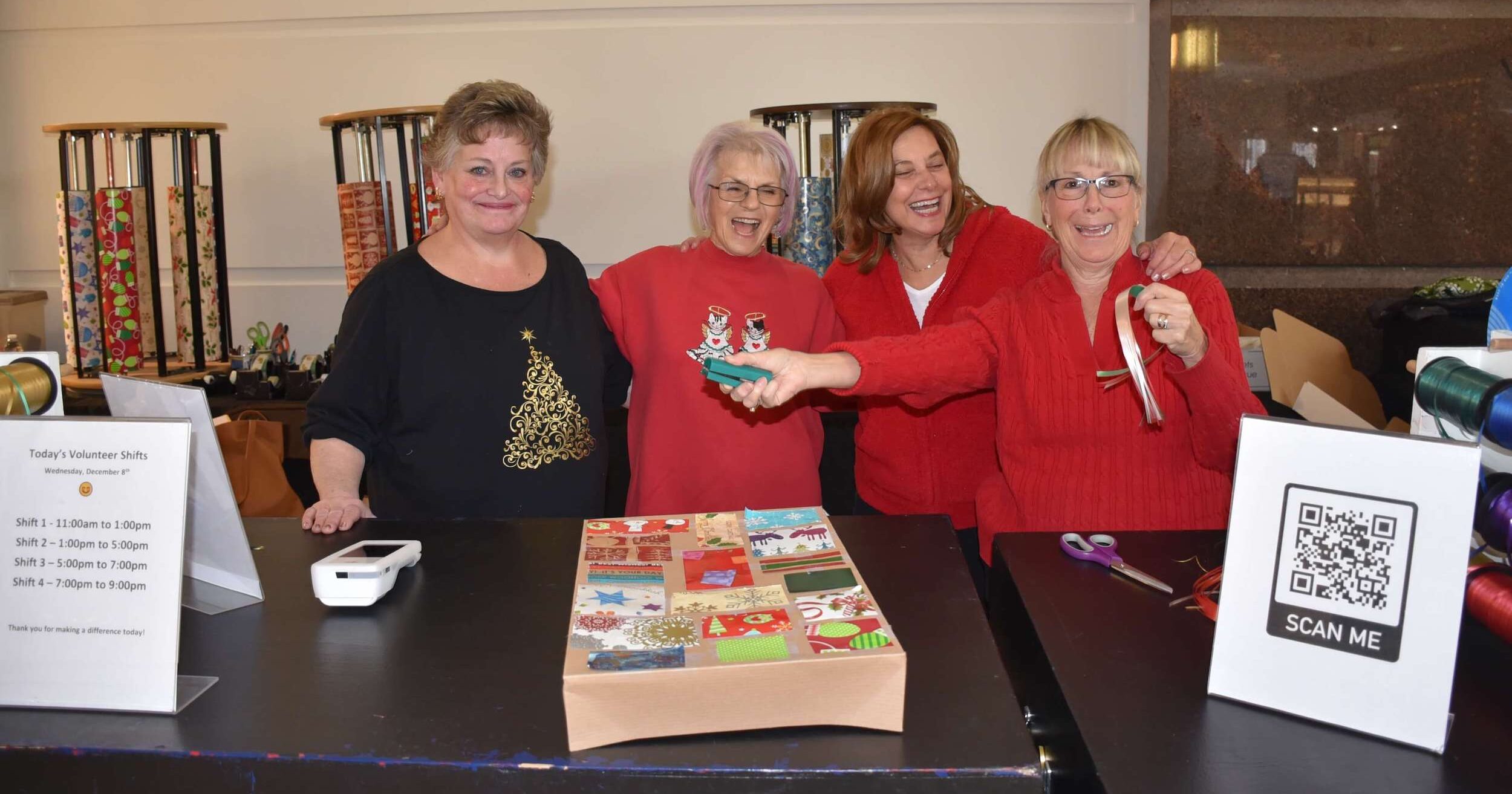 Spreading holiday spirit by wrapping gifts for senior citizens – CavTalk