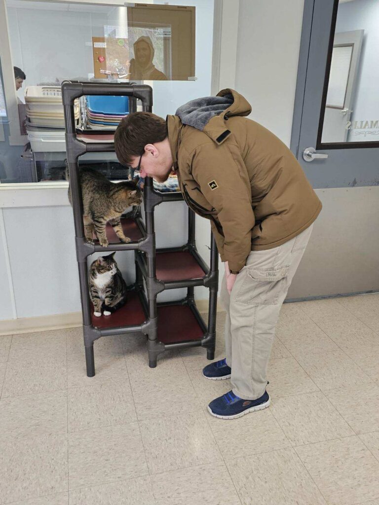 Matthew at Humane Society