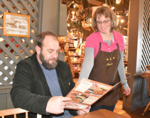 Stacey at Cracker Barrel